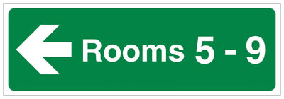 Rooms 5 9 Arrow Left