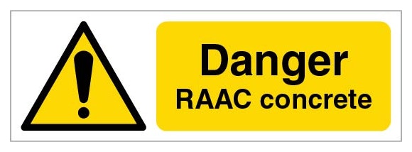 Danger Raac Concrete Landscape