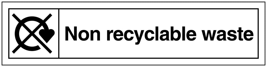 Wrap Non Recyclable Waste Slim Landscape