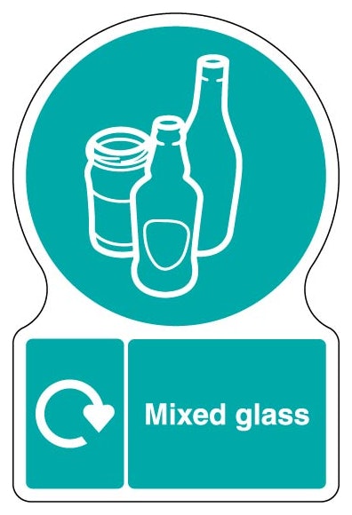 Shaped Wrap Mixed Glass