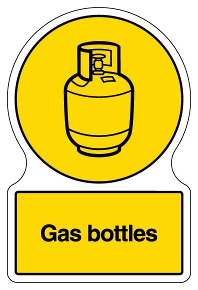 Shaped Wrap Gas Bottles