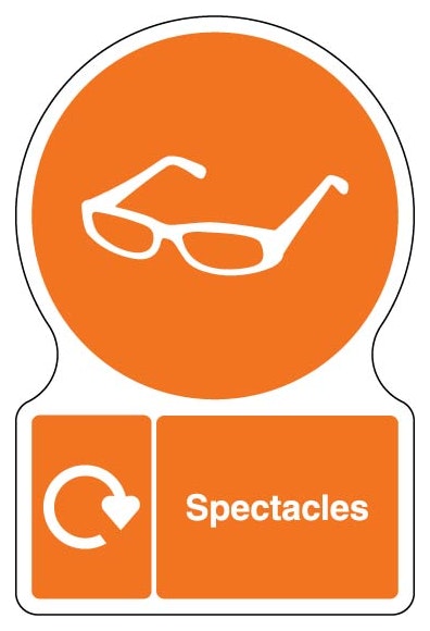 Shaped Wrap Spectacles