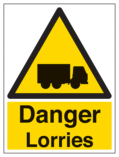 Danger Lorries Portrait