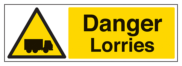 Danger Lorries Landscape