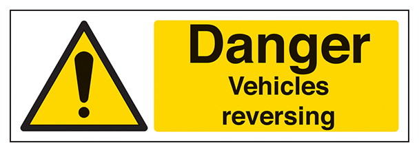 Danger Vehicles Reversing Landscape