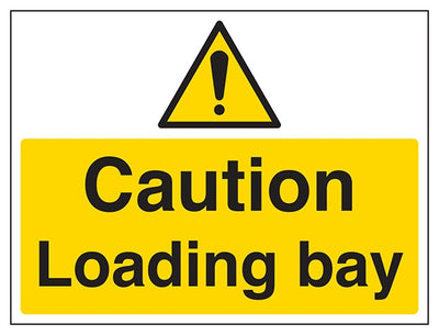 Caution Loading Bay