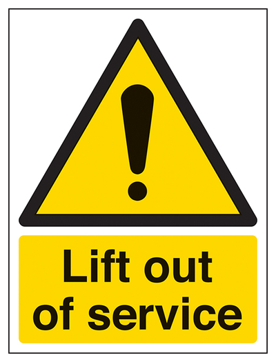 Lift Out Of Service Portrait