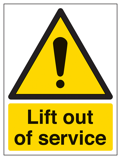 Lift Out Of Service Portrait