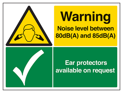 Noise Level Between 80Db And 85Db Ear Protectors Large Landscape