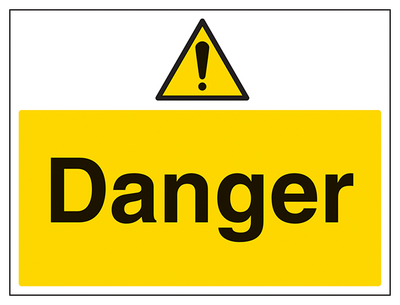 Danger Large Landscape