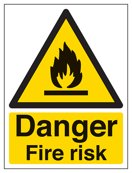 Danger Fire Risk Portrait