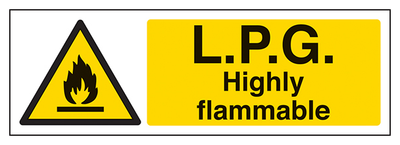 L P G Highly Flammable Landscape