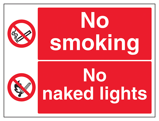 No Smoking No Naked Lights