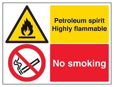 Petroleum Spirit No Smoking