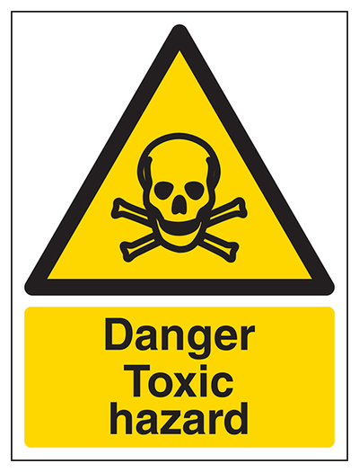 Danger Toxic Hazard Portrait