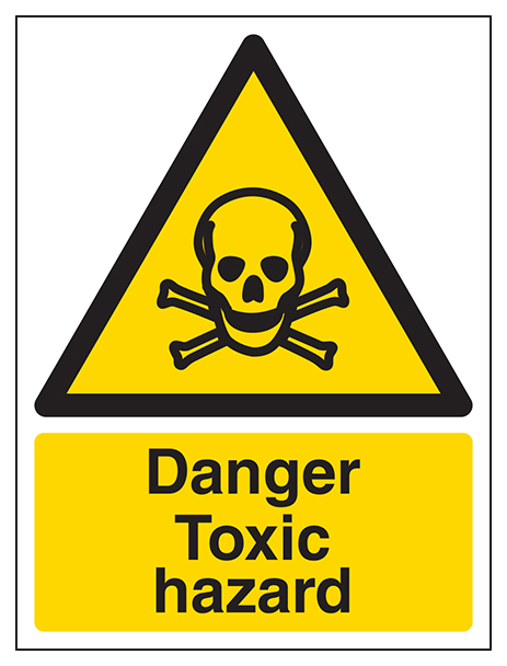 Danger Toxic Hazard Portrait
