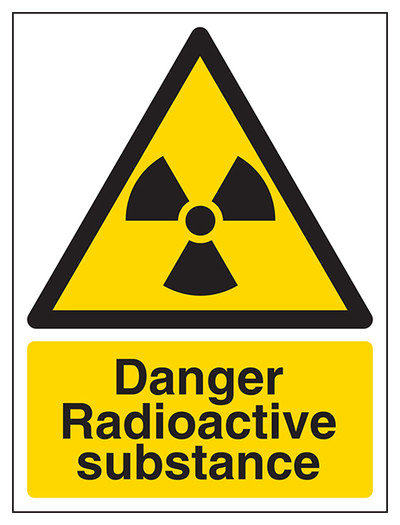 Danger Radioactive Substance Portrait