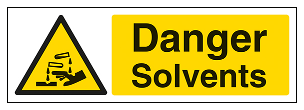 Danger Solvents Landscape