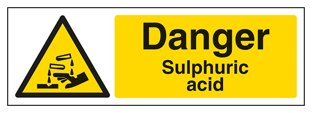 Danger Sulphuric Acid Landscape