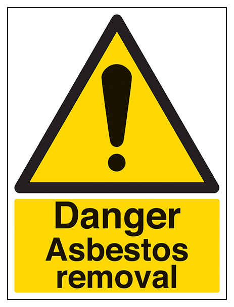 Danger Asbestos Removal Portrait