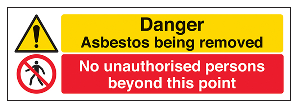 Asbestos Unauthorised Persons Landscape