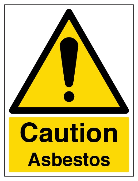 Caution Asbestos Portrait