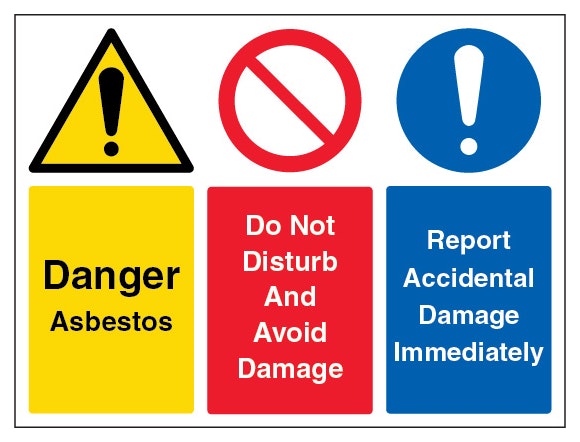 Asbestos Do Not Disturb Avoid Damage Landscape