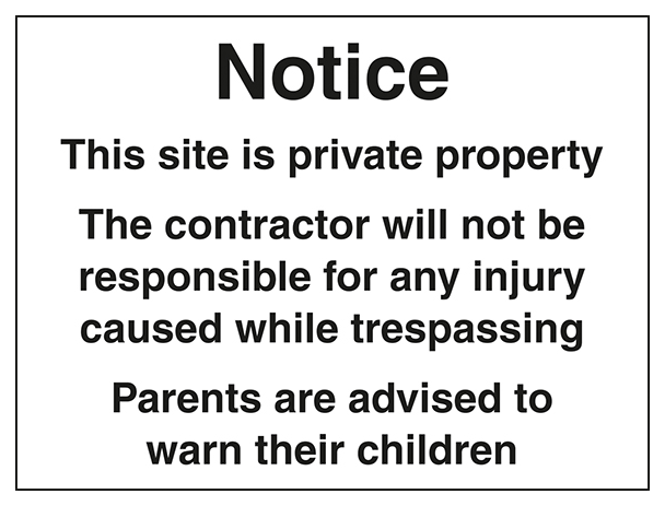 Contractor Will Not Be Responsible Large Landscape