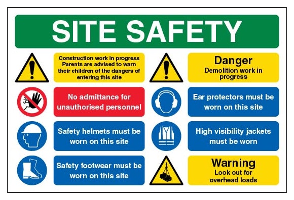 Site Safety Construction Work In Progress Demolition In Progress Landscape
