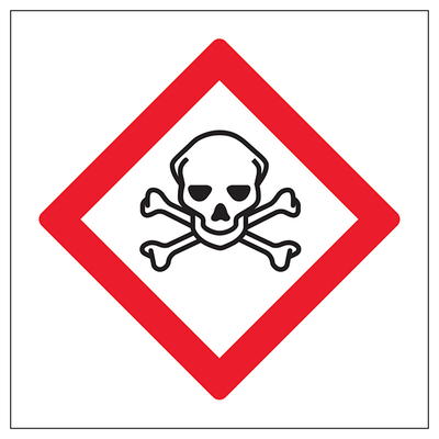 Storage Area Marking Skull And Crossbones