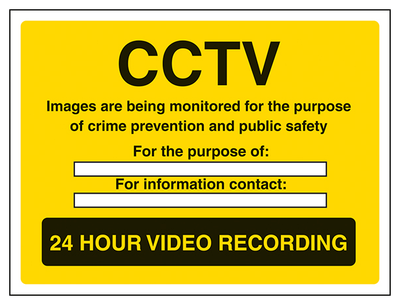 Cctv Images Are Being Monitored Large Landscape