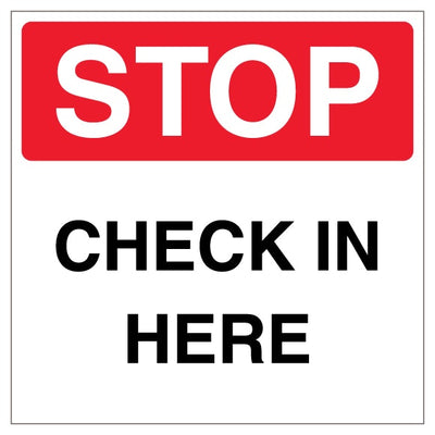 Stop Check In Here