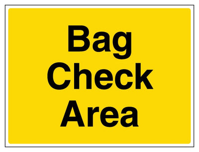 Bag Check Area Landscape