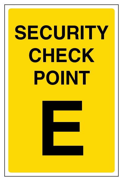 Security Check Point E