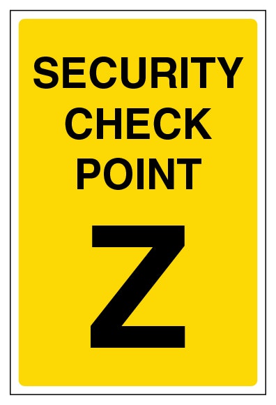 Security Check Point Z