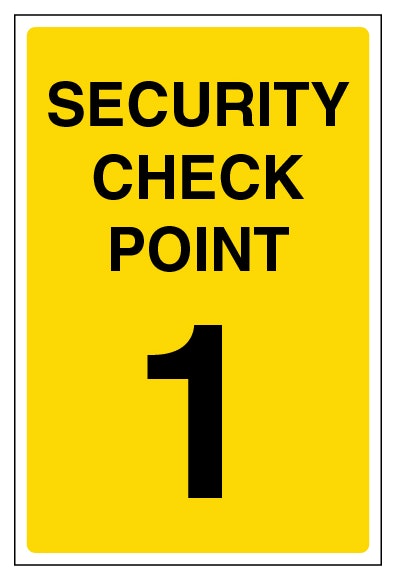 Security Check Point 1