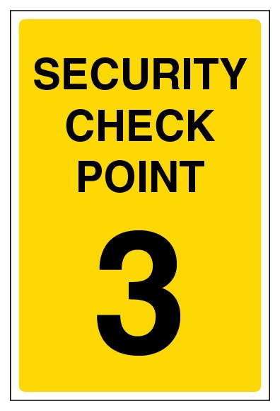 Security Check Point 3