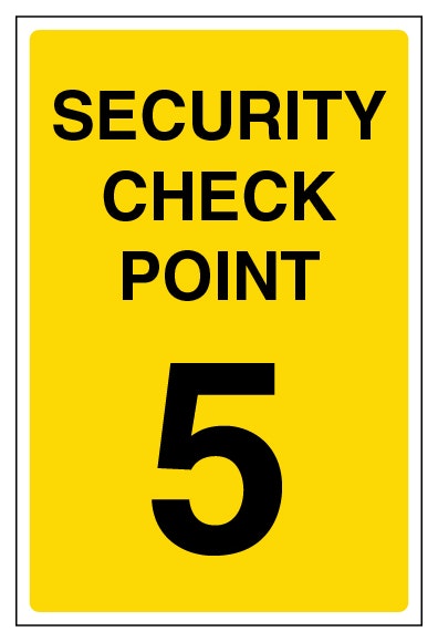 Security Check Point 5