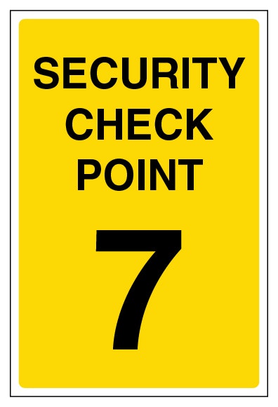 Security Check Point 7