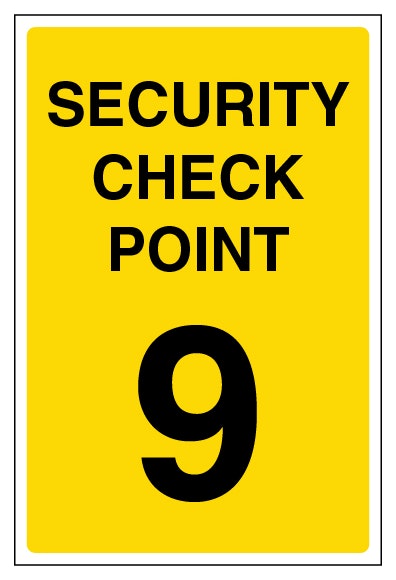 Security Check Point 9