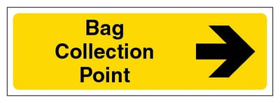Bag Collection Point Arrow Right