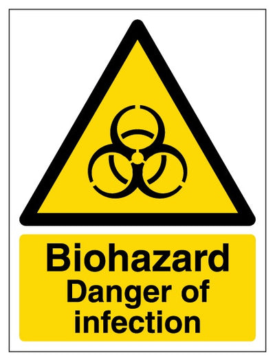 Biohazard Danger Of Infection Portrait