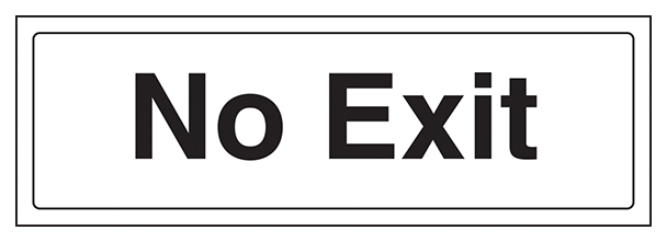 No Exit 1