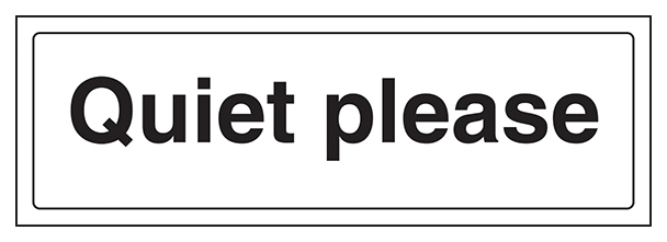 Quiet Please Landscape