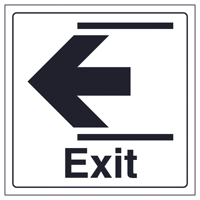 Exit Arrow Left 1