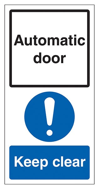 Automatic Door Keep Clear
