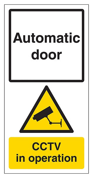 Automatic Door Cctv In Operation