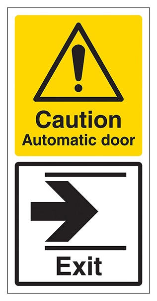 Automatic Door Exit Arrow Right