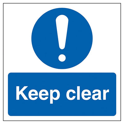 Keep Clear Automatic Door