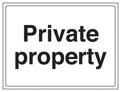 Private Property Large Landscape